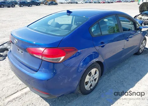 2017 Kia Forte Lx z USA, uszkodzony, nr VIN 3KPFL4A79HE033604